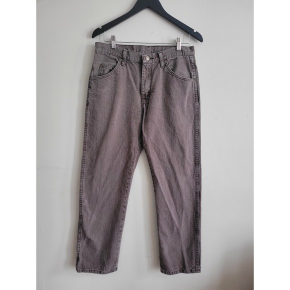 Wrangler Other - Wrangler Authentics Jeans Mens 32x30 Trendy Brown Mocha Relaxed Straight Leg
